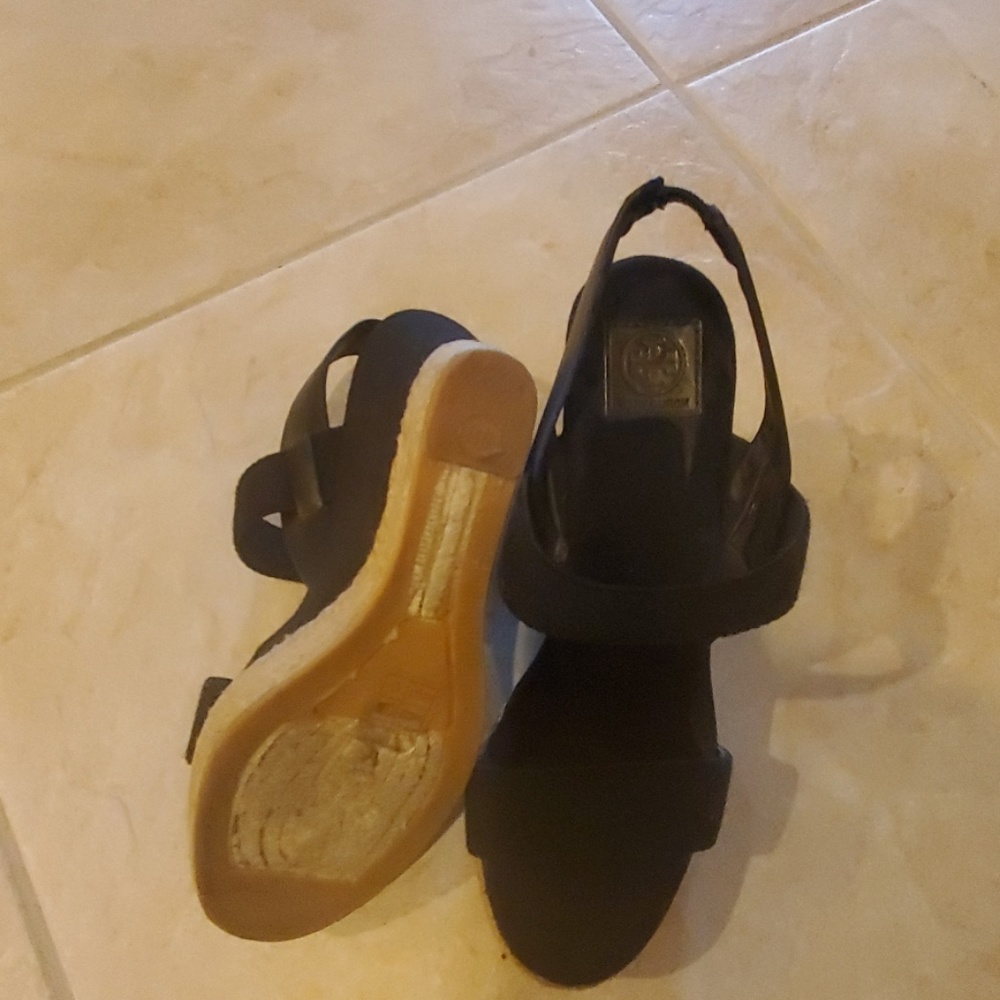 Tory Burch Espadrilles- black